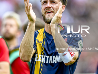 FC Twente player Ricky van Wolfswinkel is disappointed after the match Utrecht - Twente at the Stadium Galgenwaard for the Dutch Eredivisie...