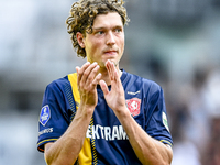 FC Twente player Sam Lammers is disappointed after the match Utrecht vs. Twente at Stadium Galgenwaard for the Dutch Eredivisie 4th round se...