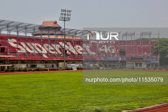 The Chandrasekharan Nair Stadium, also known as the Police Stadium, is located in Thiruvananthapuram (Trivandrum), Kerala, India, on May 12,...