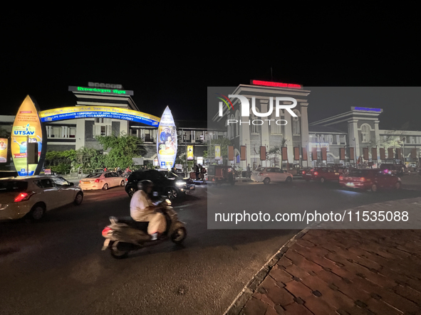 Thiruvananthapuram Central train station in Thampanoor, Thiruvananthapuram (Trivandrum), Kerala, India, on April 1, 2024. 