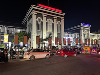 Thiruvananthapuram Central train station in Thampanoor, Thiruvananthapuram (Trivandrum), Kerala, India, on April 1, 2024. (