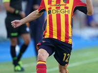 Frederic Gilbert of US Lecce is in action during the Serie A match between Lecce and Cagliari in Lecce, Italy, on August 31, 2024. (