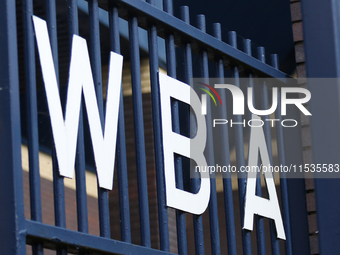 A general view of the entrance to The Hawthorns during the Sky Bet Championship match between West Bromwich Albion and Swansea City at The H...