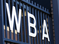 A general view of the entrance to The Hawthorns during the Sky Bet Championship match between West Bromwich Albion and Swansea City at The H...