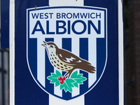 A general view of the West Bromwich Albion badge at The Hawthorns during the Sky Bet Championship match between West Bromwich Albion and Swa...