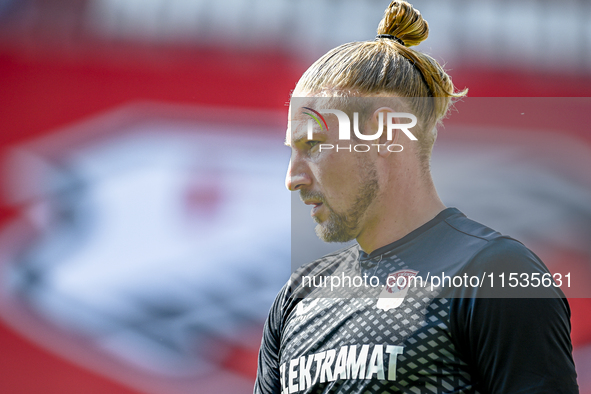 FC Twente goalkeeper Lars Unnerstall during the match Utrecht vs. Twente at Stadium Galgenwaard for the Dutch Eredivisie 4th round season 20...