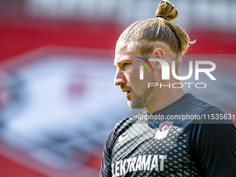 FC Twente goalkeeper Lars Unnerstall during the match Utrecht vs. Twente at Stadium Galgenwaard for the Dutch Eredivisie 4th round season 20...