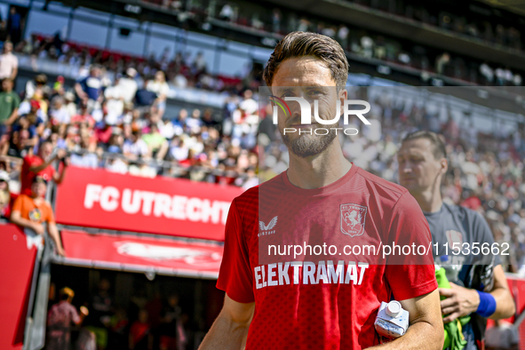 FC Twente player Ricky van Wolfswinkel during the match Utrecht vs. Twente at Stadium Galgenwaard for the Dutch Eredivisie 4th round season...