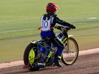 Jack Franklin competes during the British Youth Championships before the WSRA National Development League match between Belle Vue Colts and...