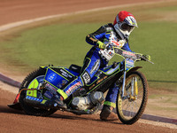 Jack Franklin competes during the British Youth Championships before the WSRA National Development League match between Belle Vue Colts and...