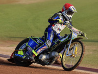 Jack Franklin competes during the British Youth Championships before the WSRA National Development League match between Belle Vue Colts and...