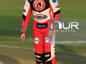 William Cairns (Reserve) of Belle Vue 'Cool Running' Colts during the WSRA National Development League match between Belle Vue Colts and Edi...