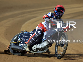 Freddy Hodder of Belle Vue 'Cool Running' Colts participates in the WSRA National Development League match between Belle Vue Colts and Edinb...