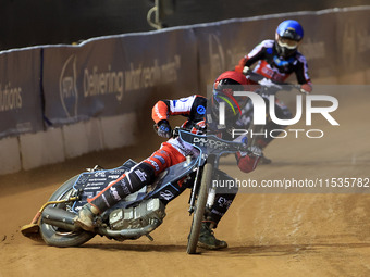 Freddy Hodder of Belle Vue 'Cool Running' Colts participates in the WSRA National Development League match between Belle Vue Colts and Edinb...