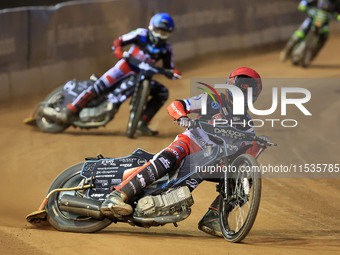 Freddy Hodder of Belle Vue 'Cool Running' Colts participates in the WSRA National Development League match between Belle Vue Colts and Edinb...