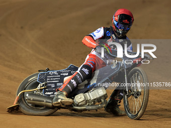 Freddy Hodder of Belle Vue 'Cool Running' Colts participates in the WSRA National Development League match between Belle Vue Colts and Edinb...