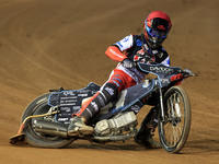 Freddy Hodder of Belle Vue 'Cool Running' Colts participates in the WSRA National Development League match between Belle Vue Colts and Edinb...