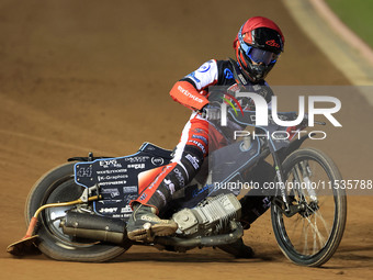 Freddy Hodder of Belle Vue 'Cool Running' Colts participates in the WSRA National Development League match between Belle Vue Colts and Edinb...