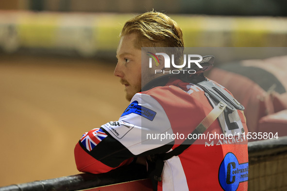 Jack Shimelt (Guest) of Belle Vue 'Cool Running' Colts during the WSRA National Development League match between Belle Vue Colts and Edinbur...