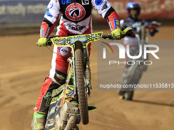 William Cairns (Reserve) of Belle Vue 'Cool Running' Colts during the WSRA National Development League match between Belle Vue Colts and Edi...