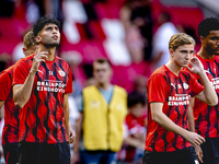 PSV player Ricardo Pepi during the match PSV vs. Go Ahead Eagles at the Philips Stadium for the Dutch Eredivisie 4th round season 2024-2025...