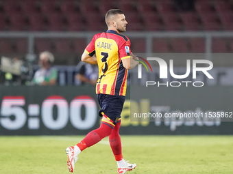 Ante Rebic of US Lecce during the Serie A match between Lecce and Cagliari in Lecce, Italy, on August 31, 2024. (