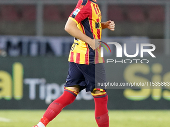 Ante Rebic of US Lecce during the Serie A match between Lecce and Cagliari in Lecce, Italy, on August 31, 2024. (