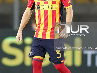 Ante Rebic of US Lecce during the Serie A match between Lecce and Cagliari in Lecce, Italy, on August 31, 2024. (