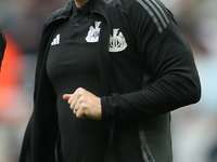 Newcastle United Manager Eddie Howe during the Premier League match between Newcastle United and Tottenham Hotspur at St. James's Park in Ne...