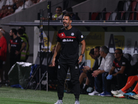 Federico Valente (head coach FC Sudtirol) during the Serie BKT match between Sudtirol and Brescia in Bolzano, Italy, on August 31, 2024. (