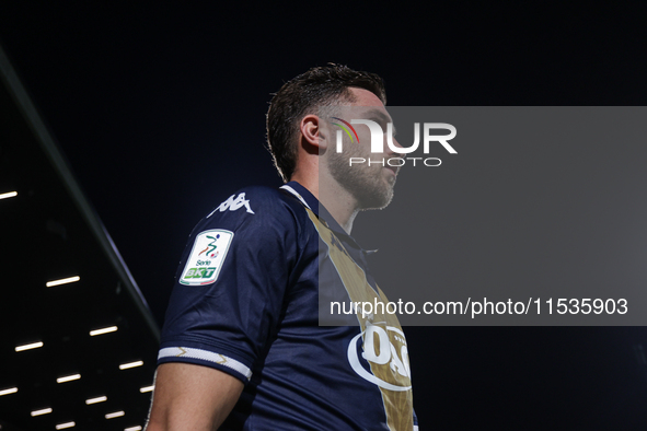 Niccolo Corrado (Brescia Calcio) during the Serie BKT match between Sudtirol and Brescia in Bolzano, Italy, on August 31, 2024. 