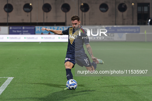 Niccolo Corrado (Brescia Calcio) during the Serie BKT match between Sudtirol and Brescia in Bolzano, Italy, on August 31, 2024. 