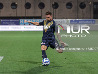 Niccolo Corrado (Brescia Calcio) during the Serie BKT match between Sudtirol and Brescia in Bolzano, Italy, on August 31, 2024. (