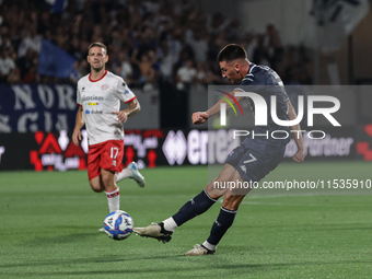 Ante Matej Juric (Brescia Calcio) during the Serie BKT match between Sudtirol and Brescia in Bolzano, Italy, on August 31, 2024. (