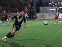 Ante Matej Juric (Brescia Calcio) during the Serie BKT match between Sudtirol and Brescia in Bolzano, Italy, on August 31, 2024. (