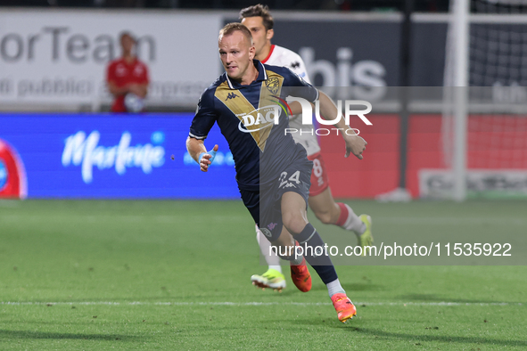 Lorenzo Dickmann (Brescia Calcio) during the Serie BKT match between Sudtirol and Brescia in Bolzano, Italy, on August 31, 2024. 