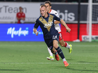 Lorenzo Dickmann (Brescia Calcio) during the Serie BKT match between Sudtirol and Brescia in Bolzano, Italy, on August 31, 2024. (