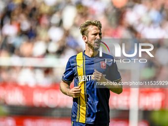 FC Twente player Michel Vlap during the match Utrecht vs. Twente at Stadium Galgenwaard for the Dutch Eredivisie 4th round season 2024-2025...