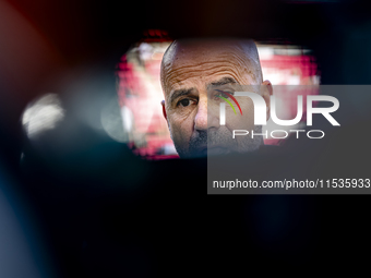 PSV trainer Peter Bosz during the match PSV vs. Go Ahead Eagles at the Philips Stadium for the Dutch Eredivisie 4th round season 2024-2025 i...