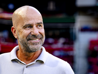 PSV trainer Peter Bosz during the match PSV vs. Go Ahead Eagles at the Philips Stadium for the Dutch Eredivisie 4th round season 2024-2025 i...