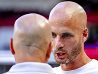 Go Ahead Eagles trainer Paul Simonis during the match PSV vs. Go Ahead Eagles at the Philips Stadium for the Dutch Eredivisie 4th round seas...