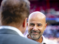 PSV trainer Peter Bosz during the match PSV vs. Go Ahead Eagles at the Philips Stadium for the Dutch Eredivisie 4th round season 2024-2025 i...