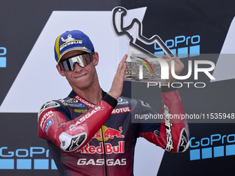 Pedro Acosta (31) of Spain and Red Bull Gasgas Tech3 during the race day of the Gran Premio GoPro de Aragon at Motorland Aragon Circuit on S...