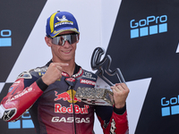 Pedro Acosta (31) of Spain and Red Bull Gasgas Tech3 during the race day of the Gran Premio GoPro de Aragon at Motorland Aragon Circuit on S...