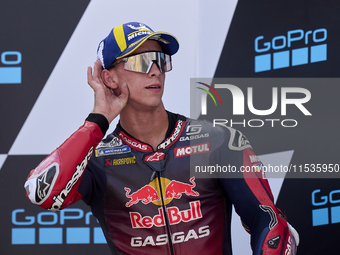 Pedro Acosta (31) of Spain and Red Bull Gasgas Tech3 during the race day of the Gran Premio GoPro de Aragon at Motorland Aragon Circuit on S...