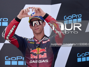 Pedro Acosta (31) of Spain and Red Bull Gasgas Tech3 during the race day of the Gran Premio GoPro de Aragon at Motorland Aragon Circuit on S...