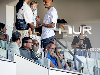 PSV player Noa Lang during the match between PSV and Go Ahead Eagles at the Philips Stadium for the Dutch Eredivisie 4th round season 2024-2...