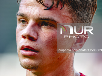 PSV player Matteo Dams during the match PSV vs. Go Ahead Eagles at the Philips Stadium for the Dutch Eredivisie 4th round season 2024-2025 i...