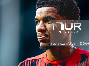 PSV player Malik Tillman during the match between PSV and Go Ahead Eagles at the Philips Stadium for the Dutch Eredivisie 4th round season 2...