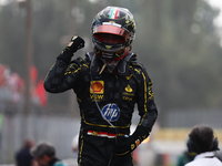 Charles Leclerc of Ferrari after the Formula 1 Italian Grand Prix at Autodromo Nazionale di Monza in Monza, Italy on September 1, 2024. (